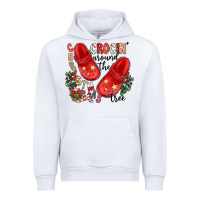 White christmas crocin around the tree Urban Hoodie - CowhideDigitalArt