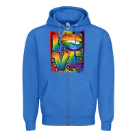 True Royal Love pride Zipper Hoodie - CowGirlArtShop