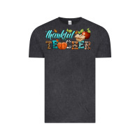 Vintage Black thankful teacher Vintage Tee - BundleAndBundleShop