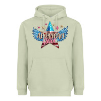 Matcha American babe Heavyweight Hoodie - FaDigitalArtStudio