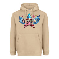 Mushroom American babe Heavyweight Hoodie - FaDigitalArtStudio