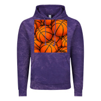 Cloud Purple basketball seamless pattern Vintage Hoodie - BundleAndBundleShop