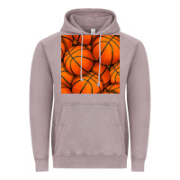 Vintage Zinc basketball seamless pattern Vintage Hoodie - BundleAndBundleShop