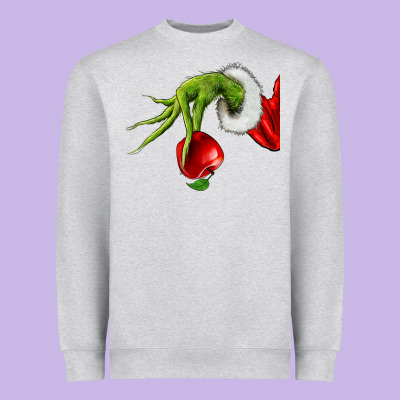 Christmas Character Heavyweight Sweatshirt Designed By Nancycooperartshop