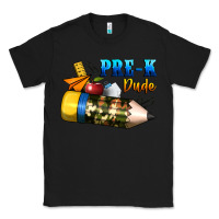 Black pre k dude Classic Tee - BundleAndBundleShop