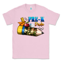 Bubblegum Pink pre k dude Classic Tee - BundleAndBundleShop