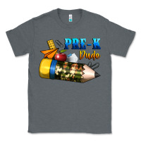 Charcoal Heather pre k dude Classic Tee - BundleAndBundleShop
