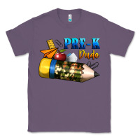 Lavender pre k dude Classic Tee - BundleAndBundleShop