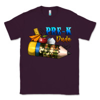 Plum pre k dude Classic Tee - BundleAndBundleShop