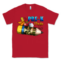 Red pre k dude Classic Tee - BundleAndBundleShop