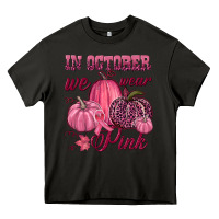 Asphalt In october we wear pink Heavy Core Tee - NancyCooperArtShop