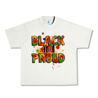 Pistachio black and proud Urban Heavy Tee - LillyAllenDesigns
