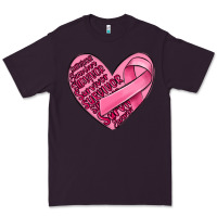 Plum heart breast cancer Premium Tee - MaliasSmallBusiness