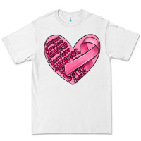 White heart breast cancer Premium Tee - MaliasSmallBusiness