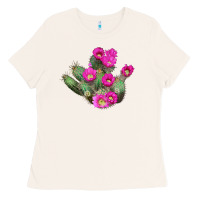 Bone strawberry hedgehog cactus Ladies Tee - LillyAllenDesigns