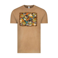 Vintage Camel autumn distressed background Vintage Tee - BundleAndBundleShop