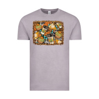 Vintage Zinc autumn distressed background Vintage Tee - BundleAndBundleShop