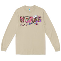Mushroom valentines day nurse Long Sleeve Tee - RanaPortraitStore