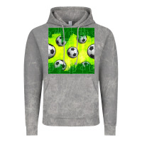 Cloud Rock soccer balls with field  and tactics seamless pattern Vintage Hoodie - BundleAndBundleShop