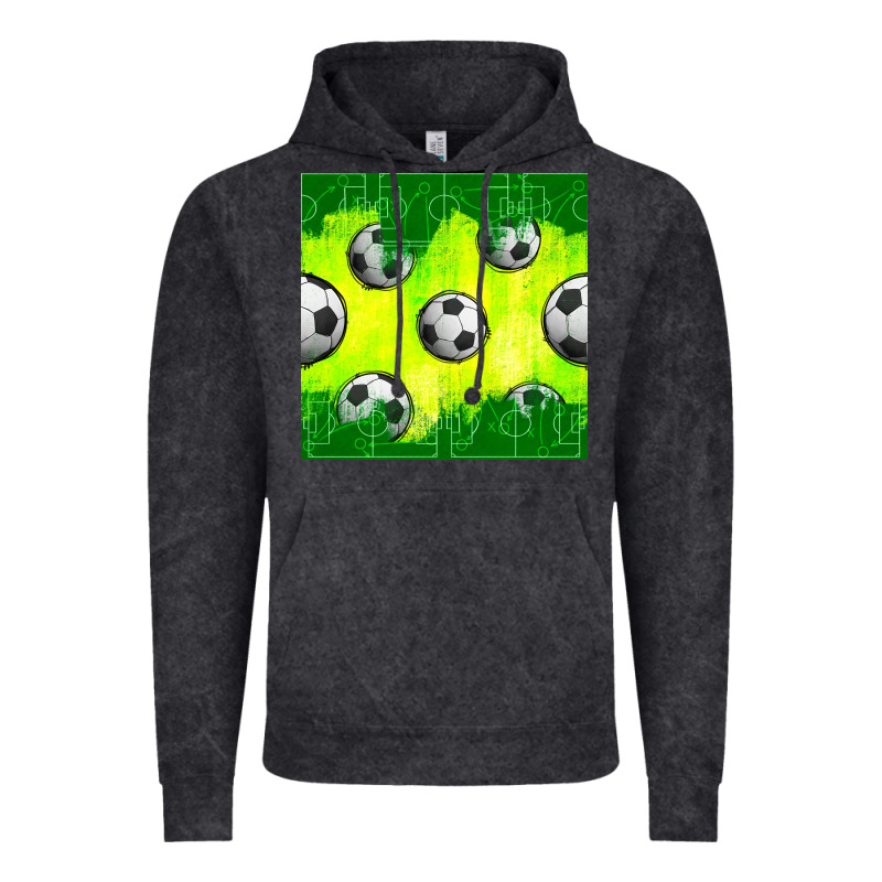 Soccer Balls With Field  And Tactics Seamless Pattern Vintage Hoodie by BundleAndBundleShop | Teevron