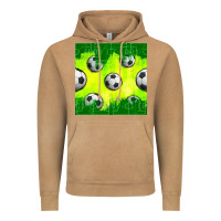 Vintage Camel soccer balls with field  and tactics seamless pattern Vintage Hoodie - BundleAndBundleShop