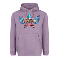 Lavender American honey 4th of july Heavyweight Hoodie - FaDigitalArtStudio