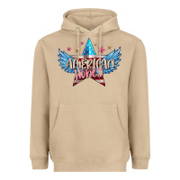 Mushroom American honey 4th of july Heavyweight Hoodie - FaDigitalArtStudio