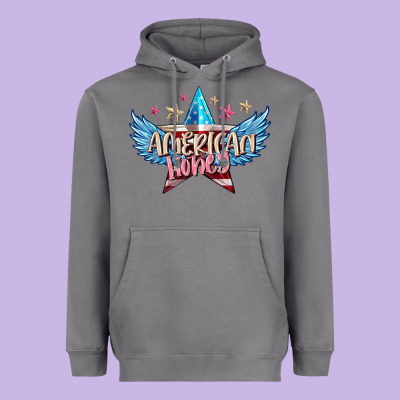 American Honey 4th Of July Heavyweight Hoodie Designed By Fadigitalartstudio