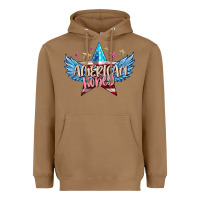 Toasted Coconut American honey 4th of july Heavyweight Hoodie - FaDigitalArtStudio