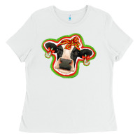 White christmas heifer Ladies Tee - Jasminsmagicworld