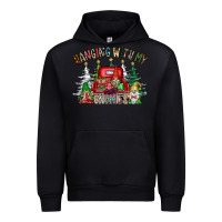 Black hanging with my gnomies Urban Hoodie - CowhideDigitalArt