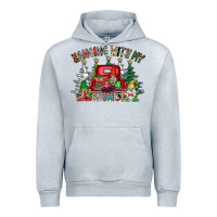 Heather Grey hanging with my gnomies Urban Hoodie - CowhideDigitalArt