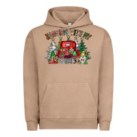 Pigment Burro hanging with my gnomies Urban Hoodie - CowhideDigitalArt