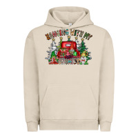 Pigment French Oak hanging with my gnomies Urban Hoodie - CowhideDigitalArt