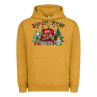 Pigment Peanut Butter hanging with my gnomies Urban Hoodie - CowhideDigitalArt