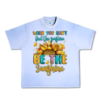 Grape Ice when you dont find the sunshine be the sunshine Urban Heavy Tee - LillyAllenDesigns
