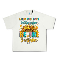 Pistachio when you dont find the sunshine be the sunshine Urban Heavy Tee - LillyAllenDesigns