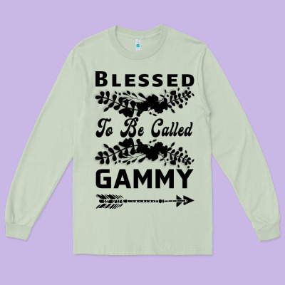 Blessed To Be Called Gammy Long Sleeve Tee Designed By Bettercallsaul