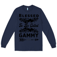Navy Blessed To Be Called Gammy Long Sleeve Tee - Bettercallsaul