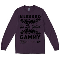 Plum Blessed To Be Called Gammy Long Sleeve Tee - Bettercallsaul