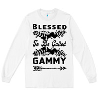 White Blessed To Be Called Gammy Long Sleeve Tee - Bettercallsaul