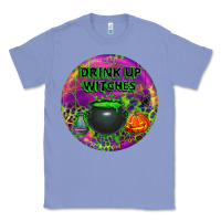 Colony Blue halloween round earrings Classic Tee - BundleAndBundleShop