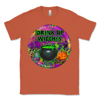 Copper halloween round earrings Classic Tee - BundleAndBundleShop