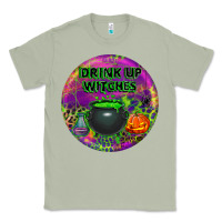 Matcha halloween round earrings Classic Tee - BundleAndBundleShop