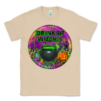 Mushroom halloween round earrings Classic Tee - BundleAndBundleShop