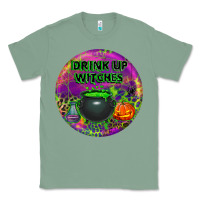 Sage halloween round earrings Classic Tee - BundleAndBundleShop