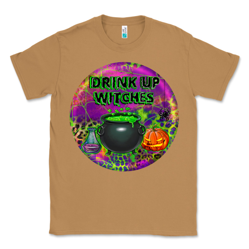 Halloween Round Earrings Classic Tee by BundleAndBundleShop | Teevron