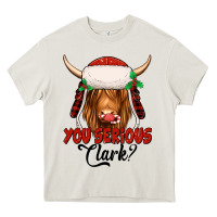 Cream you serious clark highland cow Heavy Core Tee - Jasminsmagicworld
