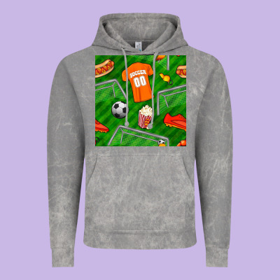Soccer Ball Uniform And Shoes Seamless Pattern Vintage Hoodie Designed By Bundleandbundleshop