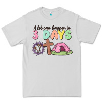 Dove Grey a lot can happen in 3 days Premium Tee - MaliasSmallBusiness
